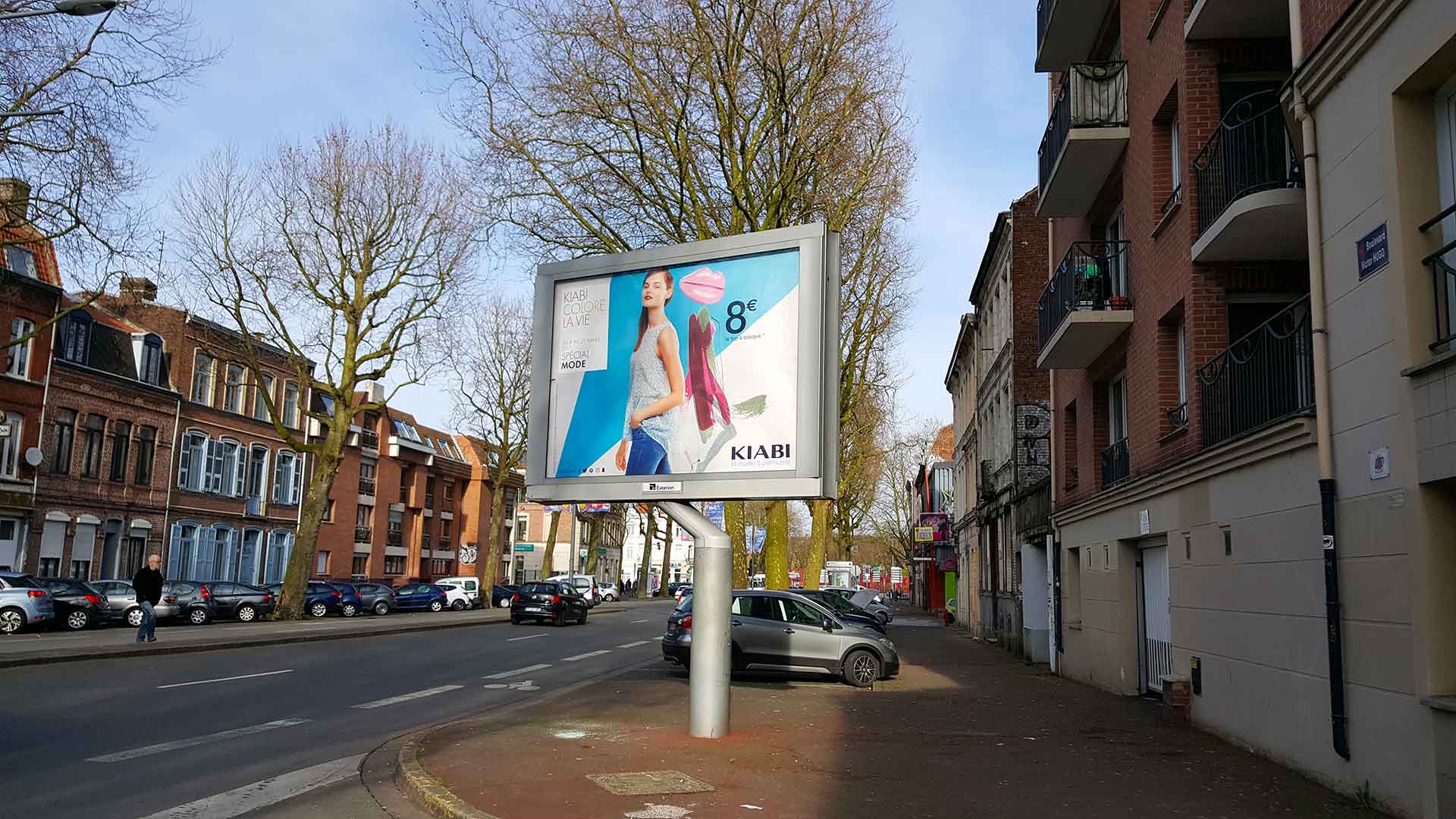 affichage publicitaire; Lille