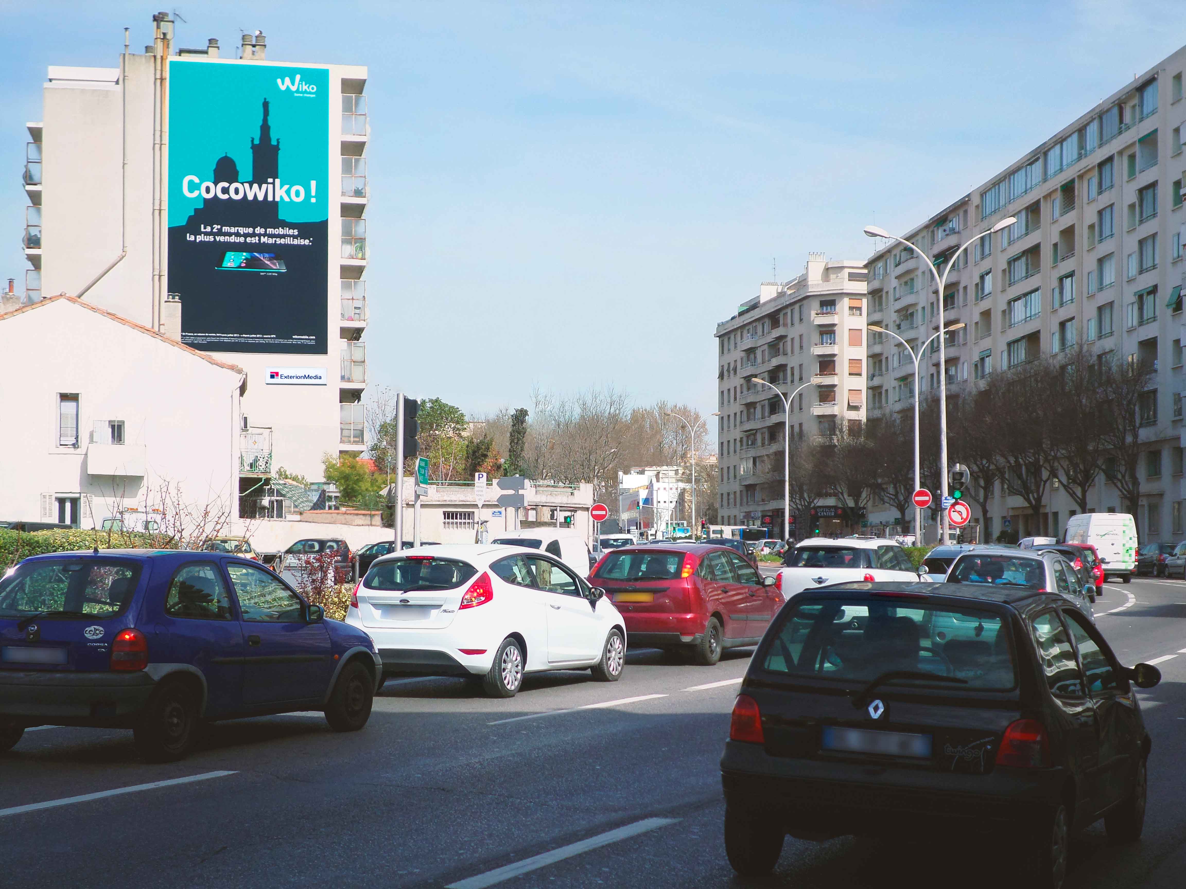 affichage publicitaire; Marseille