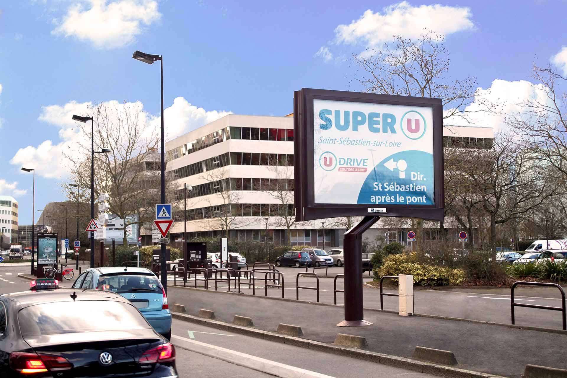 affichage publicitaire; Nantes