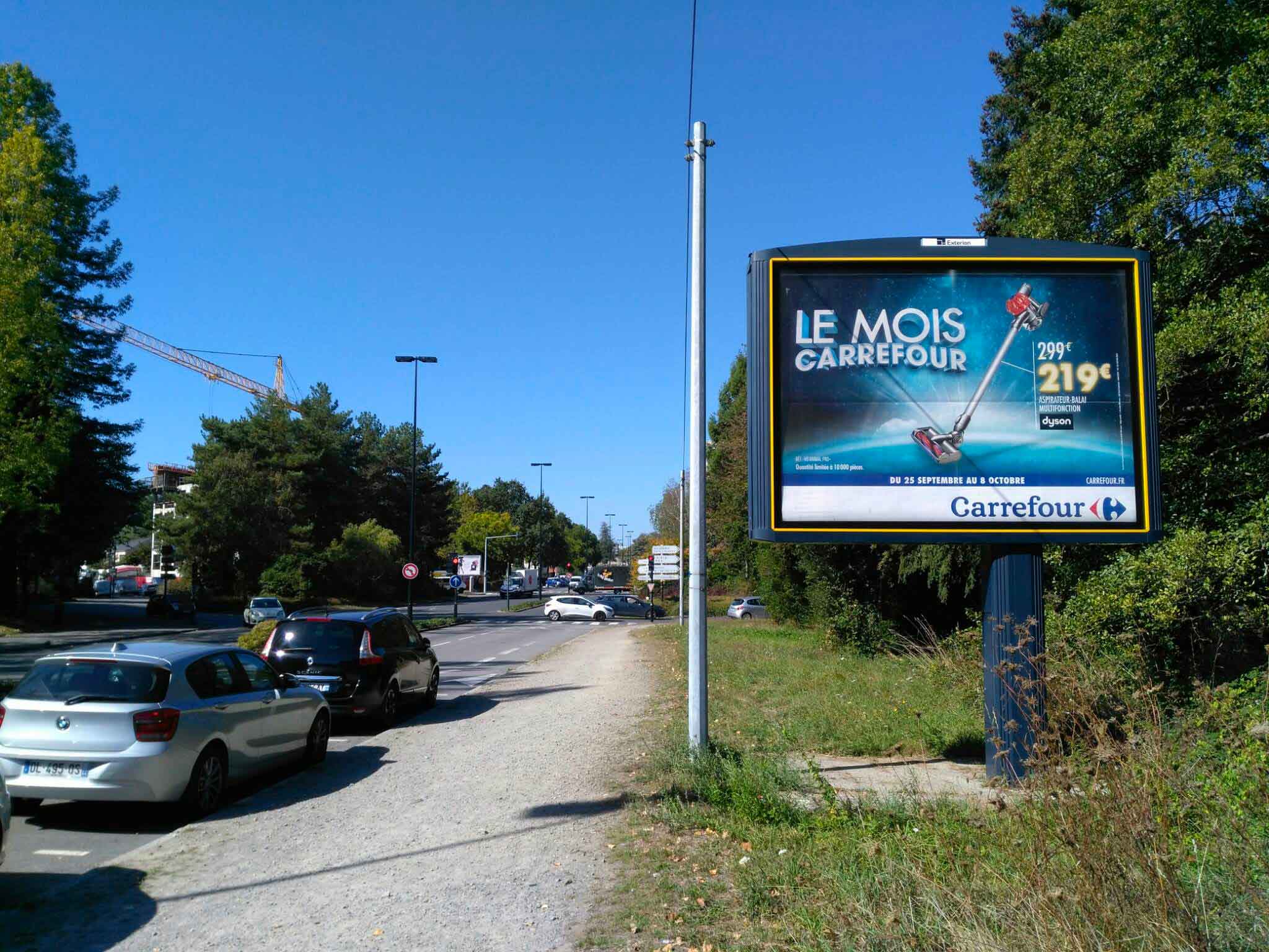 affichage publicitaire; Nantes