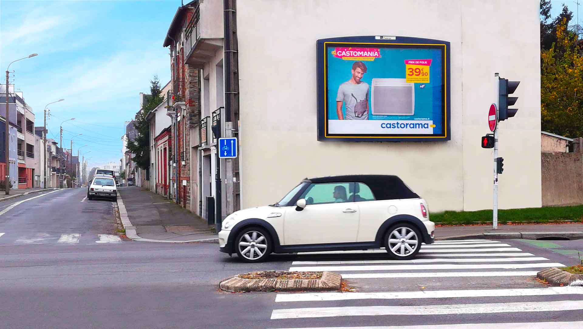 Panneau publicitaire Rennes